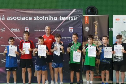 Czech Open Olomouc 2021 Tomáš Matuška zlatý a stříbrný